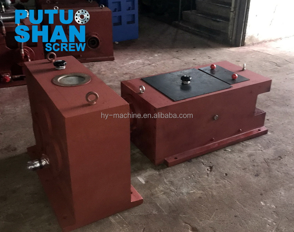 Kotak gear SZ Series untuk kerucut berkembar plastik Extruder Gearbox Series / gear box tinggi dan rendah