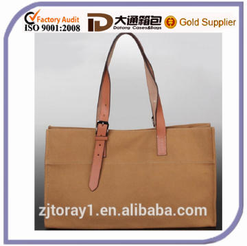 Casual canvas fashion women tote handbag