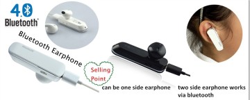 The mobile phone accessory headphone headset wireless mini stereo bluetooth handfree