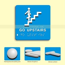 Customized Acrylic 3D Braille Door Sign