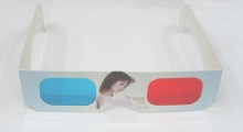 3D paper glasses,3D glasses