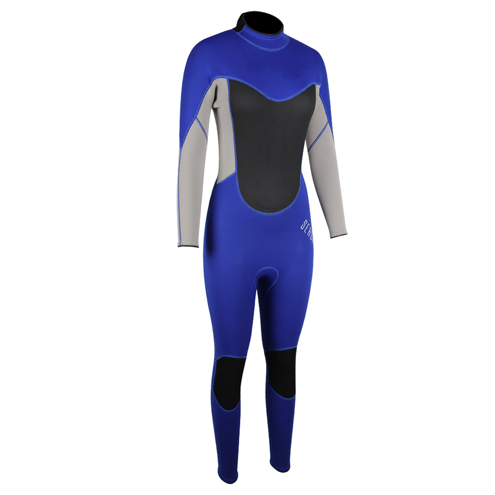 Seaskin Steamer Womens Neoprene zip zip Suit