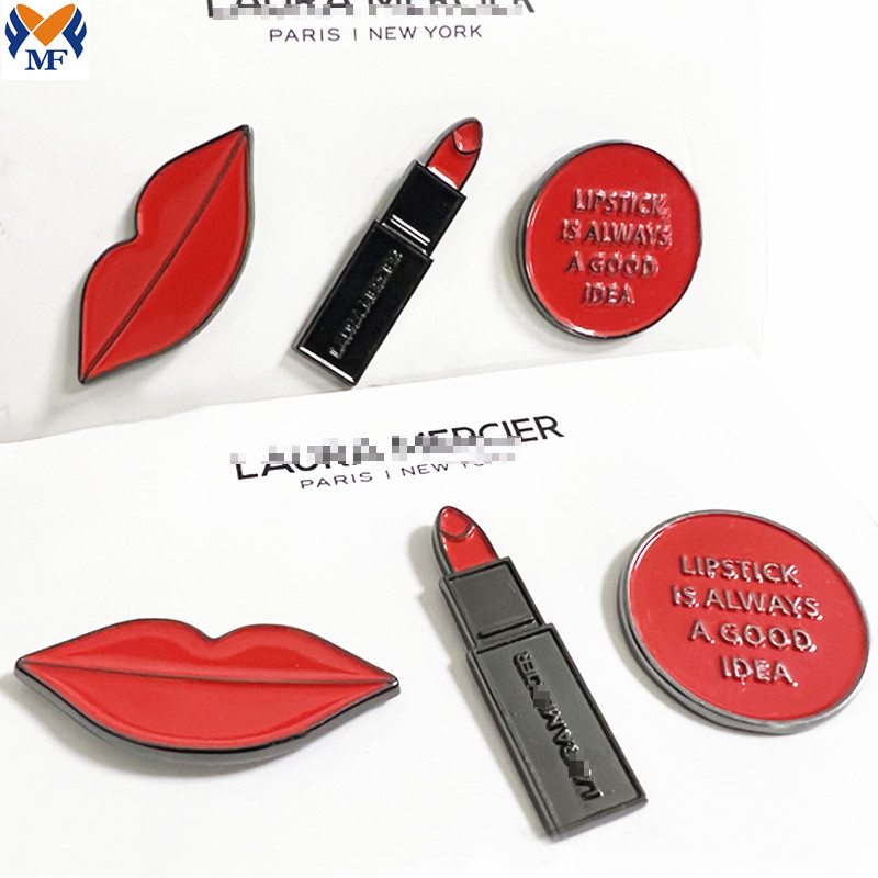 Metal Custom Company Lapela Pins Badges for Woman