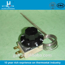 Direct factory programmable room thermostat