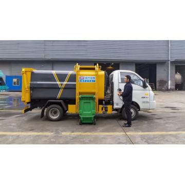 Small Capacity Kitchen Garbage Truck Kitchen Refuse Truck