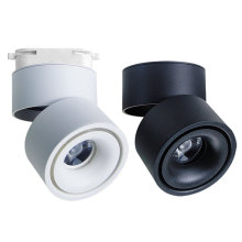 Folding LED surface mounted spotlight track light