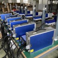 Full-automatic metal nameplate fiber laser marking machine