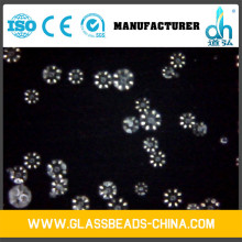 borosilicate raw material round transparent beads glass blasting