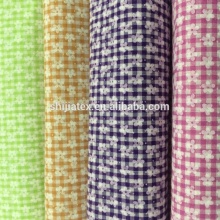 TTC yarn dyed printed fabric