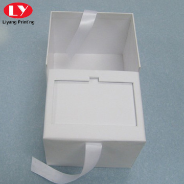 Ribbon이있는 CARTION CARD GIFT BOX