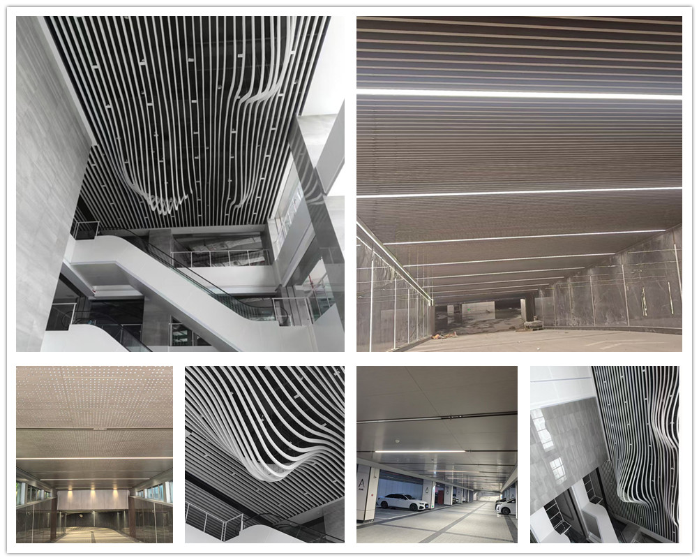 mga sheet ng dingding sa kisame ng aluminyo aluminum ceiling wall sheets