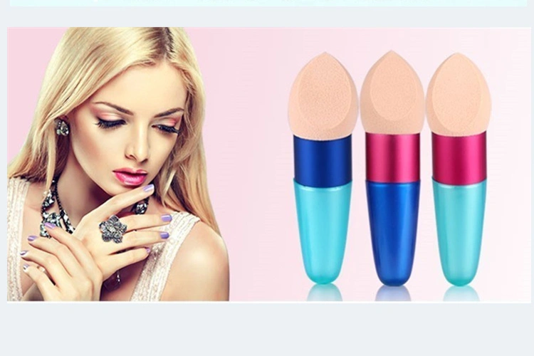 Hot-Sale Handle Makeup Sponges for Beauty