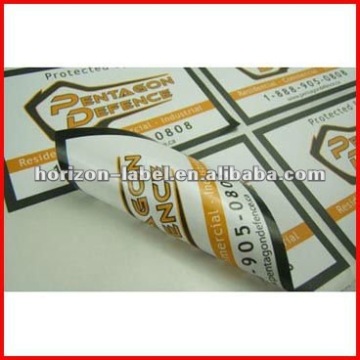 double-sided adhesive sticker