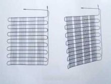 Custom Bend Refrigerator Condenser Freezer Condenser Pipe 4.76mm Width 450mm