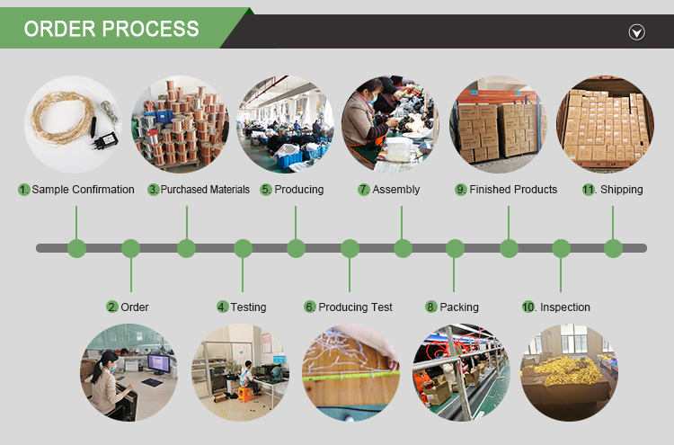 Customize Led Firecracker String Lights USB Fairy Lights Firecracker Cluster  11.5Ft 100LED Christmas Lights