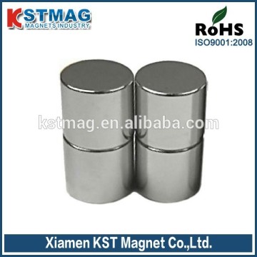 Permenent cylinder Neodymium Magnets with Zn plating