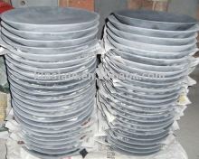 Natural stoneware Fruit plate