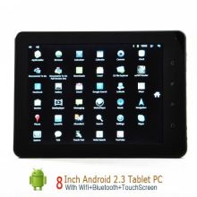 8 Inch Scroll Tablet Pc Hd 1024 * 768 Capacitive Touch Screen Android 4.0