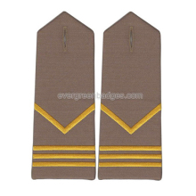 Gold Bar Custom Hand Embroidery Epaulettes
