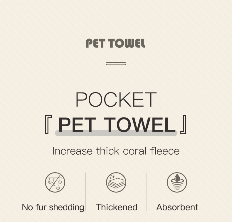 Pet Cleaning Towel