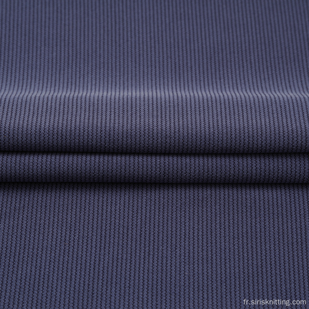 Tissu Maille Interlock Polyester Coton Spandex