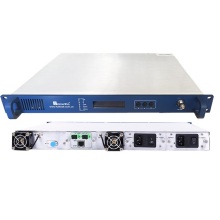1550nm External Modulation Cable TV Optical Transmitter, SBS 13-19dBm Adjustable, 2*9dBm DBC