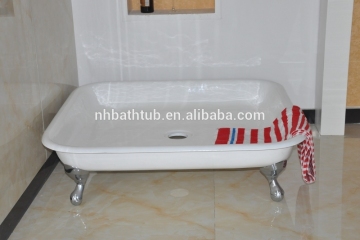 Enameled Square Cast Iron Shower Trays for Shower room