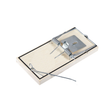 Sturdy Wooden Rat Trap with Metal Peddle
