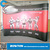 Magnetic pop up display aluminum banner booth exhibition stand
