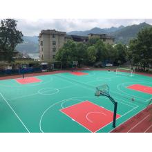 Fade Basketball Court al aire libre de baldosas al aire libre