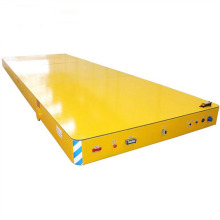 10t 15t 25t Battery Transfer Cart Rail Electric Flat Transfer Cart