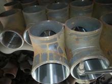 black steel Pipe Tee