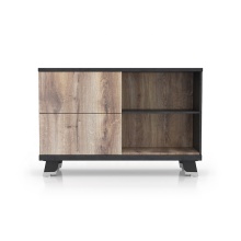 Modern Multilayer Wooden Credenza Cabinet for Industrial Office Furniture