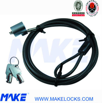 MK805 Security Tubular Key Laptop Cable Lock