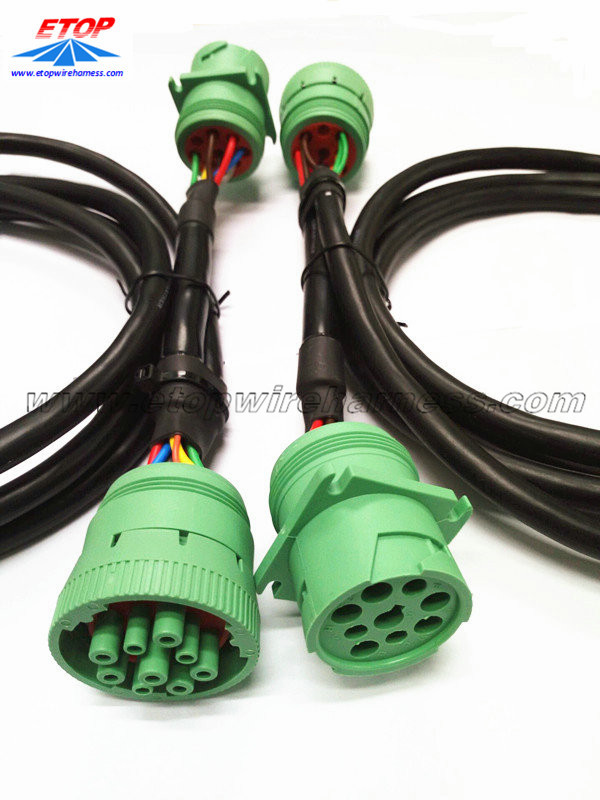 အထီး connectors မှ J1939 အမျိုးသမီးအမျိုးအစား II ကို