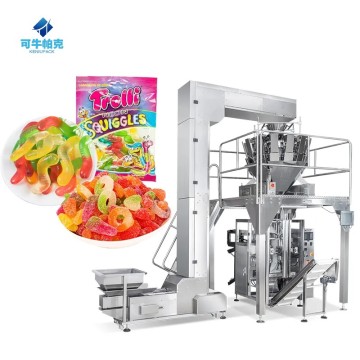 Automatic Hard Candy and Gummy Candy Packaging Machine with 1 Year Warranty