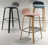 Bentwood Bar Stool Set of 2 Counter Height