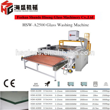 HSW-A2000 Blue Glass Gray Glass cleans and dry machinery for temper furnace