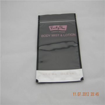 Custom logo aluminized plastic underwear packaging bag