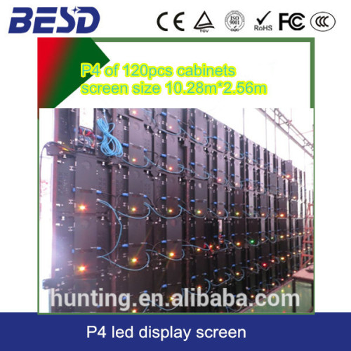 P3 P4 P5 P5.33 P6 full color high resolution xxxx videos indoor led display