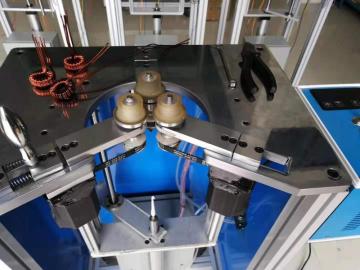 Hook type ring winding machine