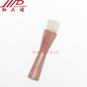mini pig hair shoe brush for reparing color