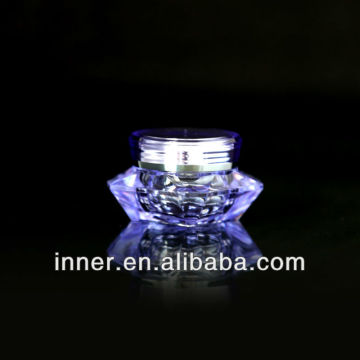 Acrylic Diamond Cosmetic Jar