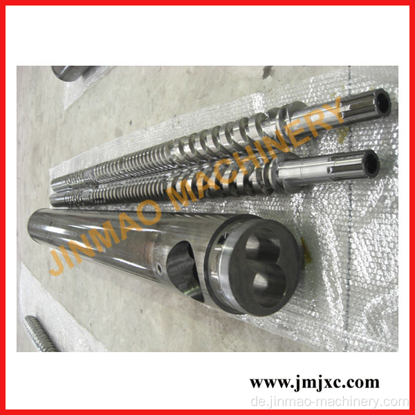 Hochwertige parallele Doppelschnecke und Zylinder für PVC-Extruder