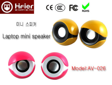 mini speaker, capsule speaker, computer speakerAV-026