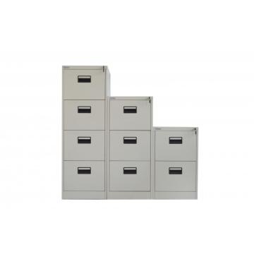 Foolscap Storage Metall Vertikaler Aktenschrank mit 3 Schubladen