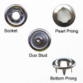 Шелк печати зубец оснастки кнопки для одежды