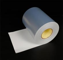 Matt Silver PET Water Based Permanent yellow Glassine