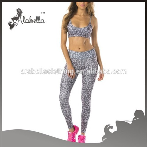 Sublimation yoga wear fitness wear sets wholesale for girls