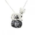 Snowflake Obsidian